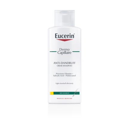 Eucerin Dermo Capilliare Крем-Шампоан против пърхот за сух скалп 250 ml
