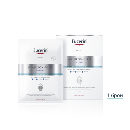 Eucerin Hyaluron-Filler Хидратираща маска - 1 бр.