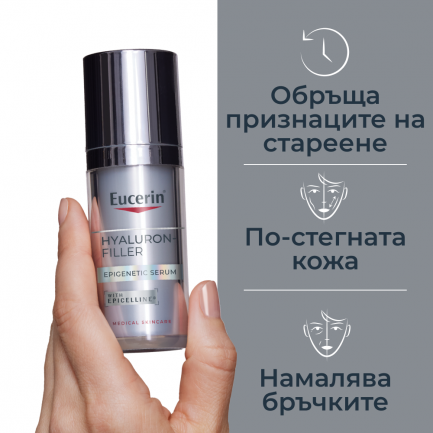 Eucerin® Hyaluron-Filler EPIGENETIC Серум 30 ml
