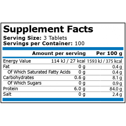Pure Nutrition - Beef Amino - 2000 Мг - 300 Таблетки 