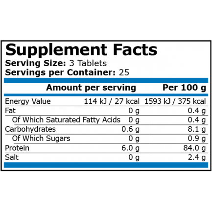 Pure Nutrition - Beef Amino - 2000 Мг - 75 Таблетки