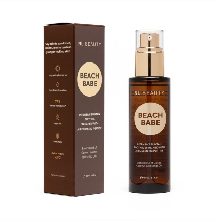 NL Beauty BEACH BABE Олио За Тяло - Какао 100 ml