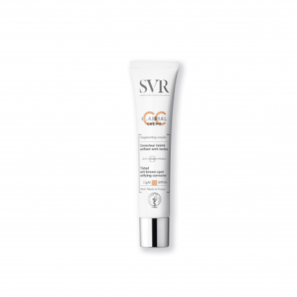 SVR Clairial CC SPF50+ Оцветен депигментиращ крем за лице, Светъл 40 ml