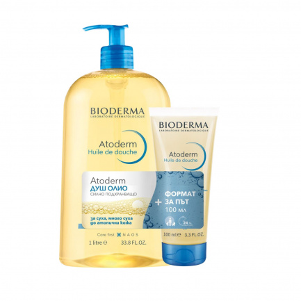 Bioderma Atoderm Душ олио 1 l + 100 ml