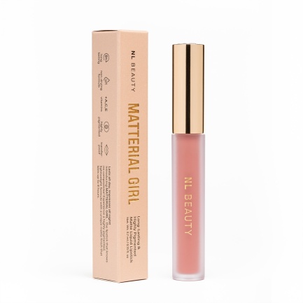 NL Beauty MATTERIAL GIRL Течно Матово Червило CAPPUCCINO 3,7 ml