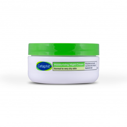 Cetaphil Хидратиращ нощен крем за нормална до много суха кожа 48 ml