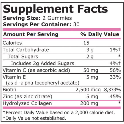 Pure Nutrition - Collagen Lemon - 60 Gummies