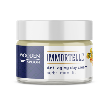 Wooden Spoon Дневен крем за лице Immortelle 50 ml