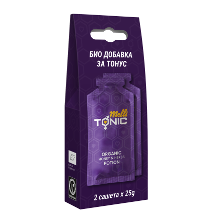 MelliTONIC Organic Libido Enhancer - Био хранителна добавка за сексуално здраве 25 g х2 дози