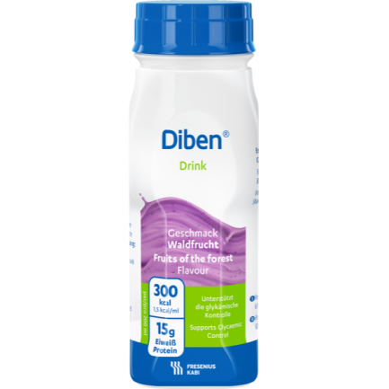 Diben Drink протеинова напитка за диабетици с вкус на горски плодове 200 ml