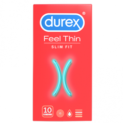 Durex Feel Thin XXL Презервативи x10 броя
