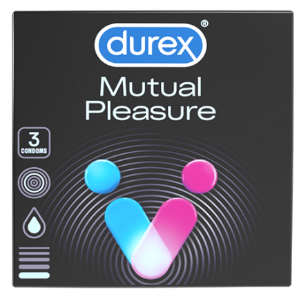 Durex Mutal Pleasure Презервативи 3бр.
