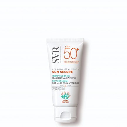 SVR Sun Secure Ecran SPF50+ Тениран слънцезащитен крем за нормална и комбинирана кожа 50 ml
