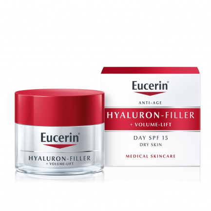 Eucerin Hyaluron-Filler + Volume Lift Нощен крем за лице 50 ml