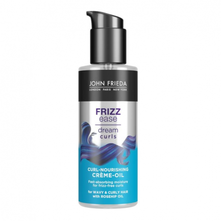 John Frieda Frizz Ease Dream Curls Подхранващо и оформящо крем-олио за къдрици 100 ml
