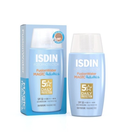 ISDIN Fotoprotector Pediatrics Fusion Water SPF50 Слънцезащитен флуид за деца с ултра лека текстура 50 ml