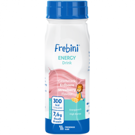 Frebini Energy протеинова напитка с вкус на ягода 200 ml