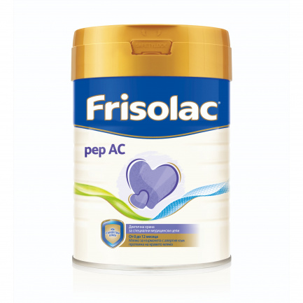 Friso Фризолак pep AC Мляко за кърмачета с повишен риск от алергия 400 g