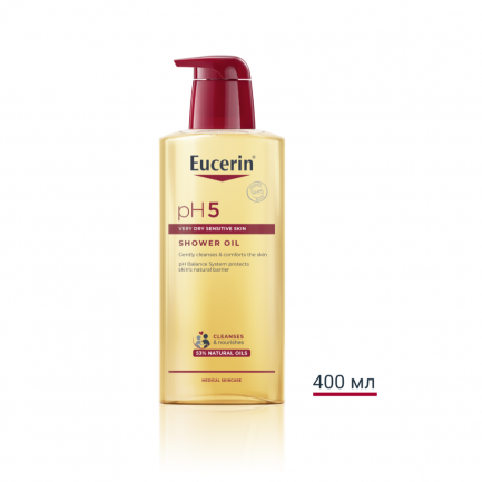Eucerin pH5 Душ-олио за тяло, за чувствителна кожа 400 ml