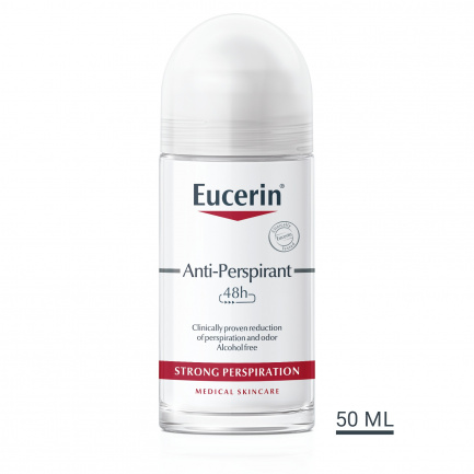 Eucerin Рол-Он дезодорант против силно изпотяване 48 ч. 50 ml