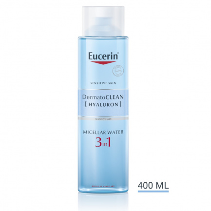 Eucerin DermatoClean Мицеларна вода 3 в 1 с хиалурон 200 ml