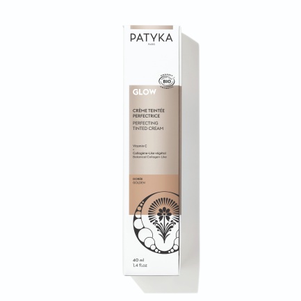 PATYKA Glow Усъвършенстващ тониран крем - златист 40 ml