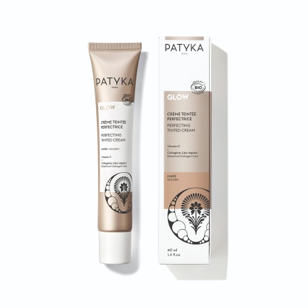 PATYKA Glow Усъвършенстващ тониран крем - златист 40 ml