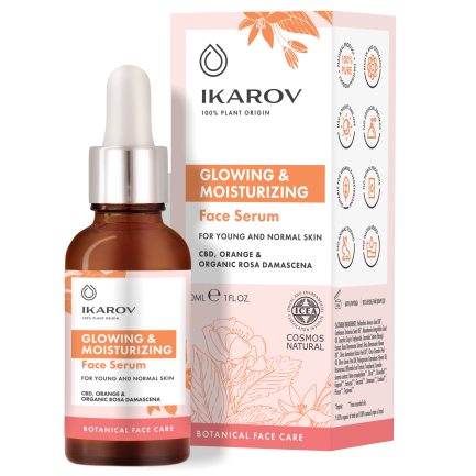 Ikarov Озаряващ и овлажняващ серум за лице 30 ml