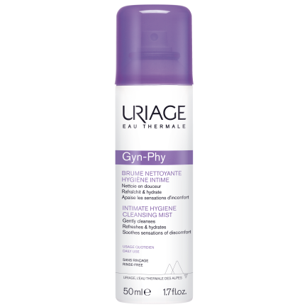 Uriage Gyn-Phy Почистващ аерозол за интимна хигиена 50 ml