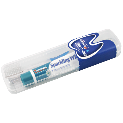 Himalaya Travel Pack Четка за зъби Silver + Паста за зъби Sparkly 40 g