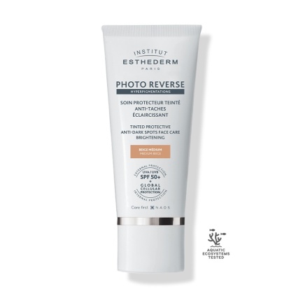Esthederm Photo Reverse Изсветляваща слънцезащита - светъл 50 ml