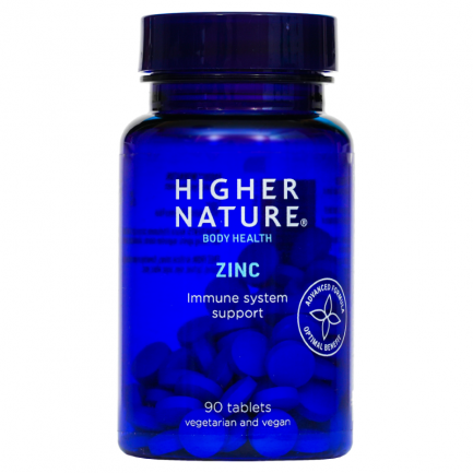 Higher Nature Zinc - Цинк х90 таблетки