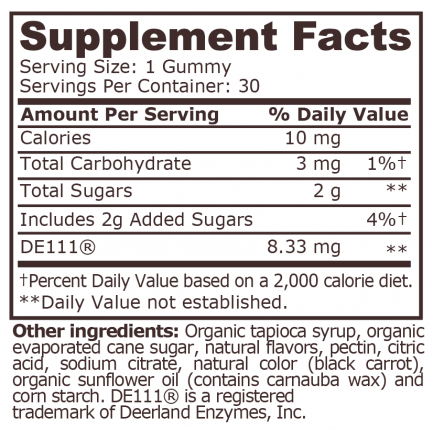 Pure Nutrition - Kids Organic Probiotic Strawberry - 30 Gummies