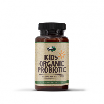 Pure Nutrition - Kids Organic Probiotic Strawberry - 30 Gummies