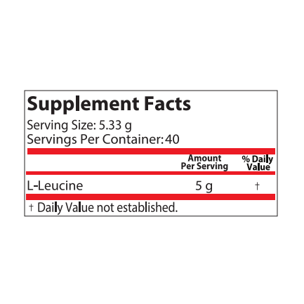 Pure Nutrition - L – Leucine (Л – Левцин) - 213 Г