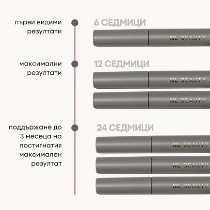 NL Beauty LASH GROW Серум За Растеж На Мигли 3 ml