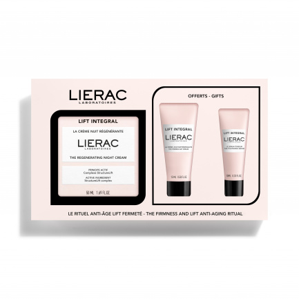 Lierac Lift Integral Моделиращ лифтинг нощен крем 50 ml + Крем 15 ml + Лифтинг серум 10 ml