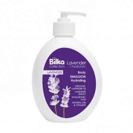 Bilka Lavender & Hyaluron Емулсия за тяло 350 ml