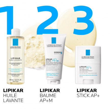 La Roche-Posay LIPIKAR Еко протокол за суха кожа склонна към атопия (почистване)