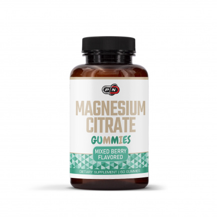 Pure Nutrition - Magnesium Citrate Mixed Berry 100 Mg - 60 Gummies