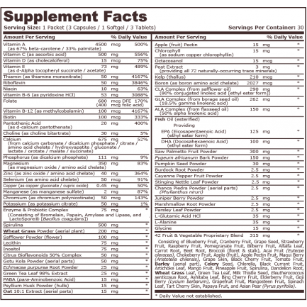 Pure Nutrition - Men's Pack - 30 Packets