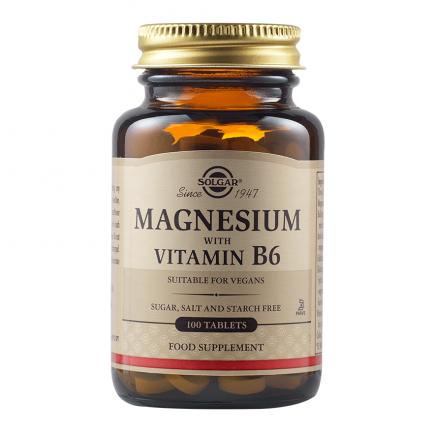 Solgar Магнезий и Витамин B6 х100 табл. 