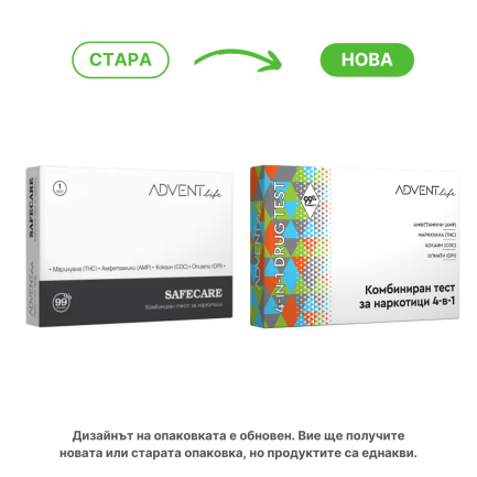 Advent Life Комбиниран тест за наркотици Safecare