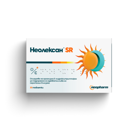 Neopharm Неолексан® SR при стрес, депресия и безсъние х30 таблетки