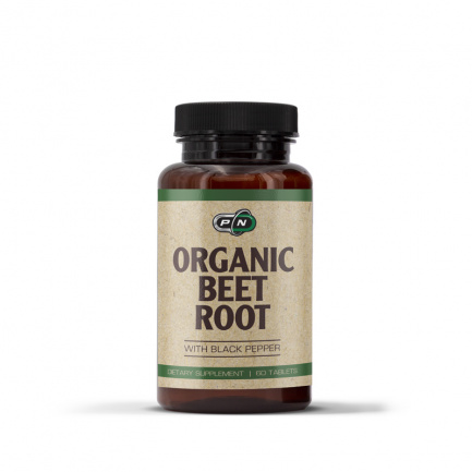 Pure Nutrition - Organic Beet Root With Black Pepper - 60 Tablets