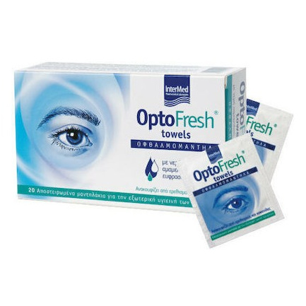 OptoFresh® Кърпички за очи х20 броя