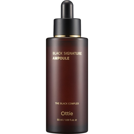 Ottie Black Signature Премиум Ампула за лице с черен комплекс 50 ml