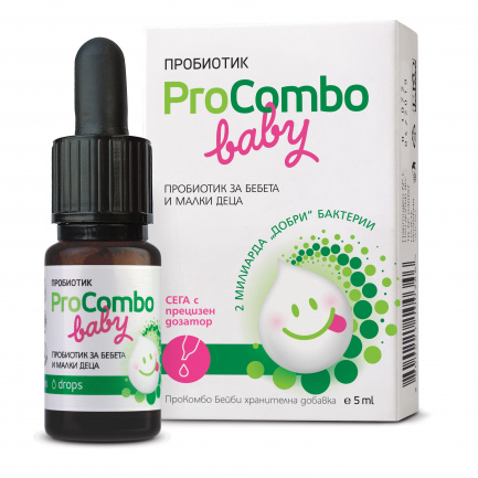 ПроКомбо Бейби Пробиотик за бебета и деца 5 ml