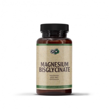 Pure Nutrition - Magnesium Bisglycinate - 60 Vegetable Capsules
