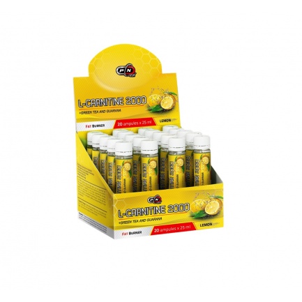 Pure Nutrition - L-Carnitine 2000 Мг Лимон - 25 Мл Ампула